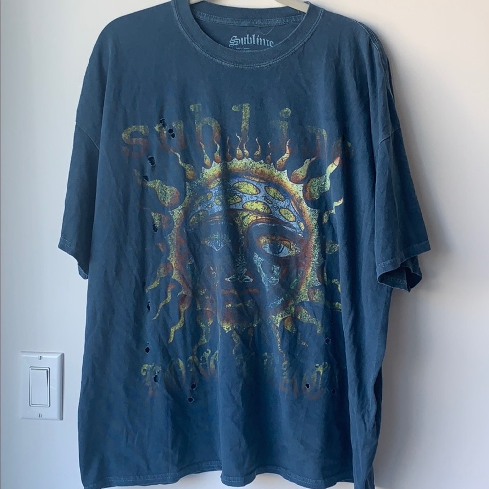 UO Sublime Oversized Band Tee